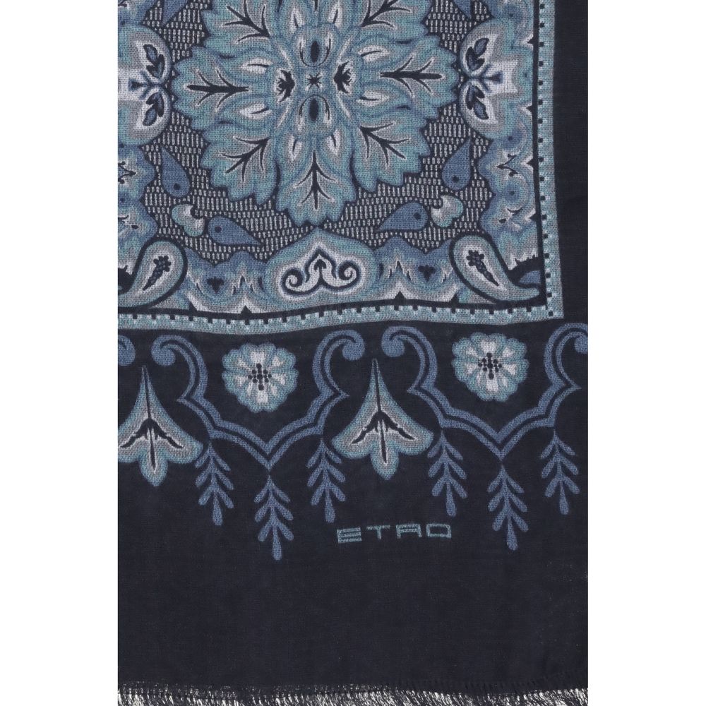 Blue Modal Scarf