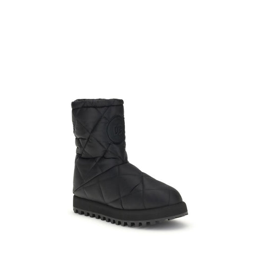 Black Polyamide Boots