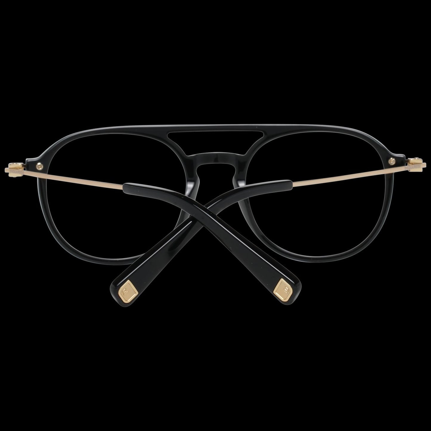 Sleek Black Full-Rim Designer Eyewear