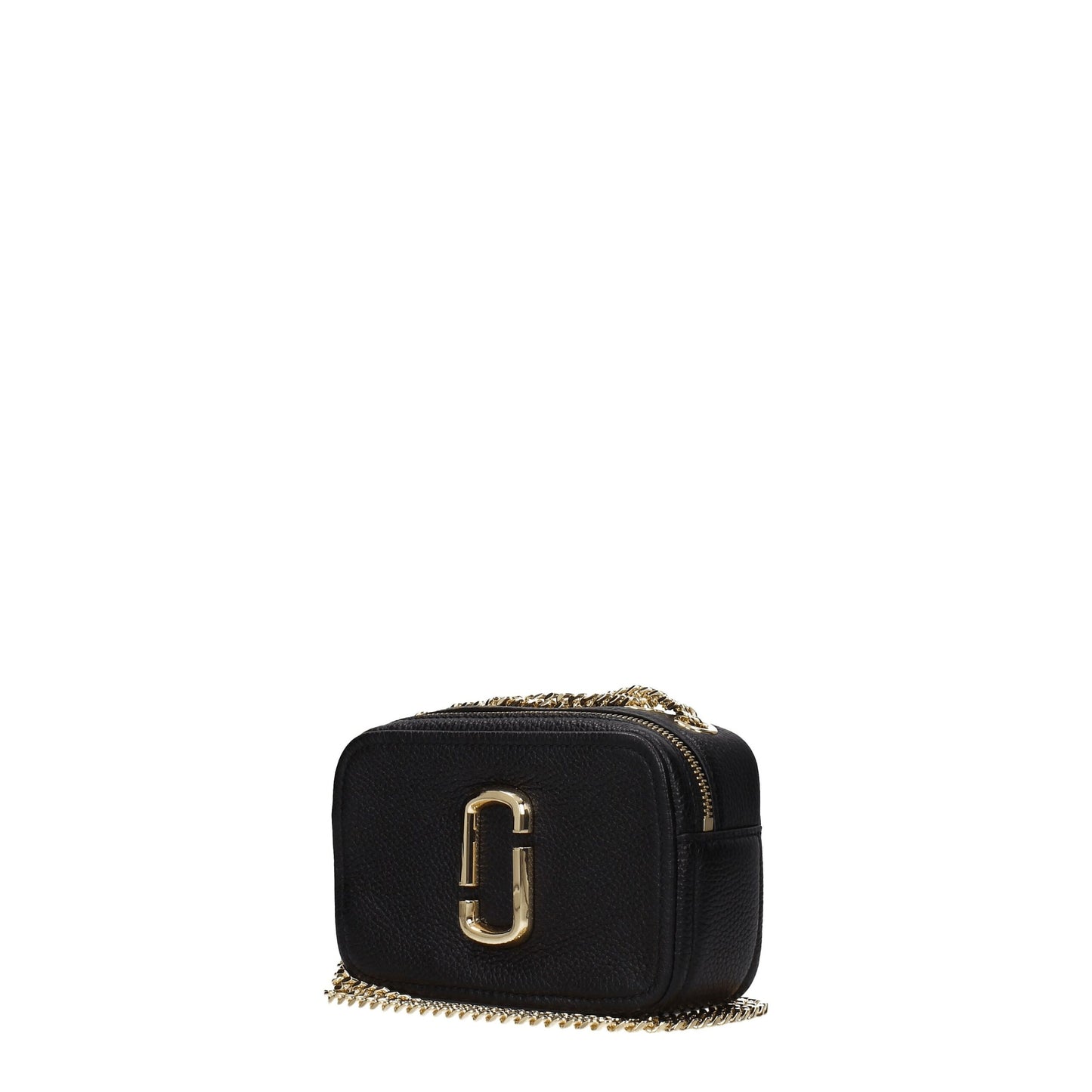 Black Leather Crossbody Bag