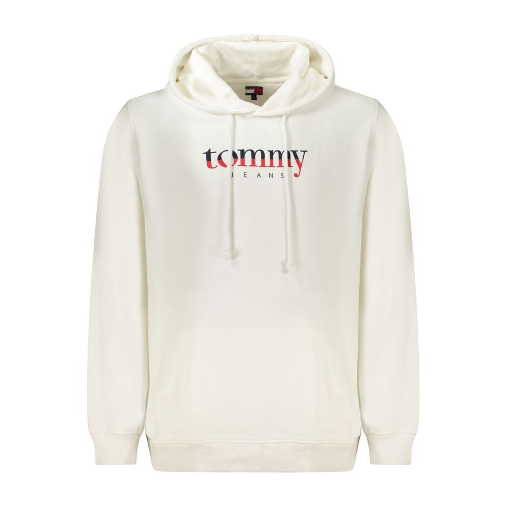 White Cotton Men Sweatshirt