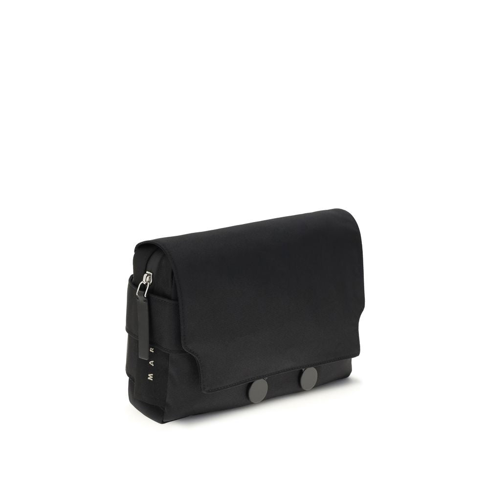 Black Polyamide Clutch Bag