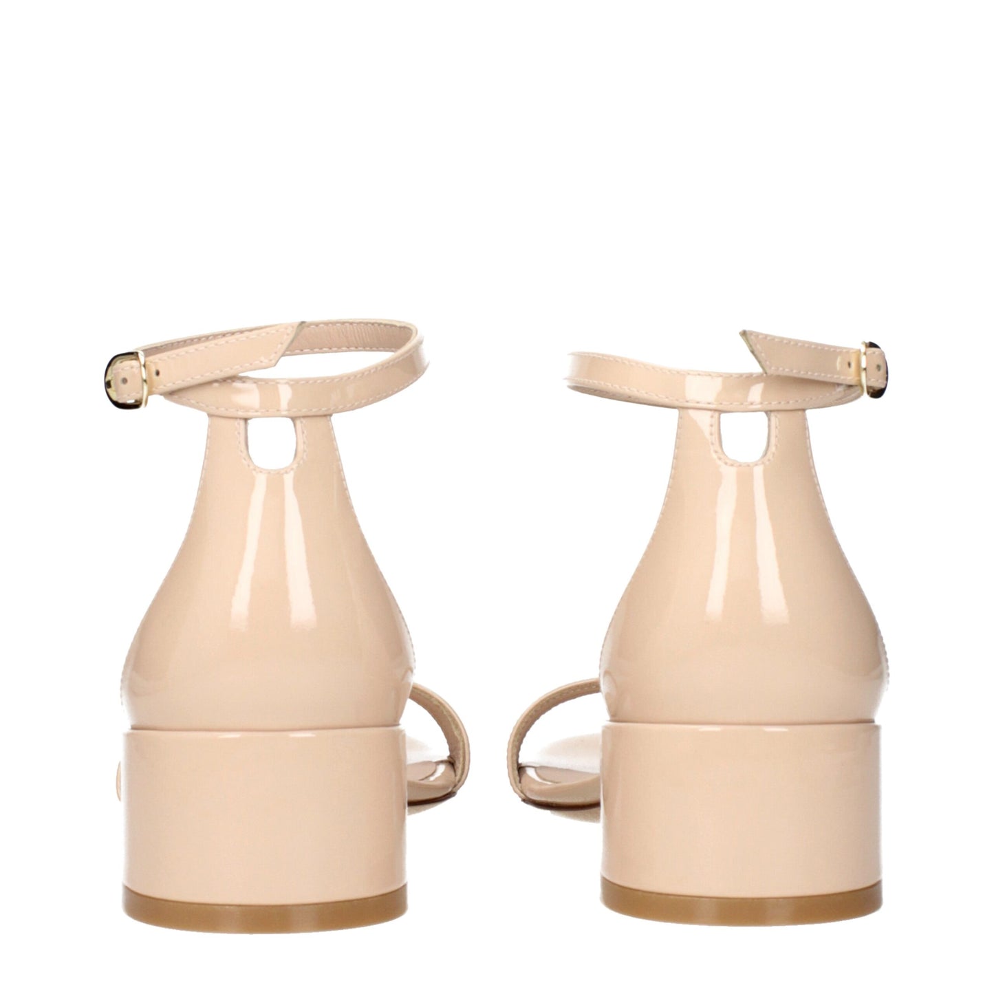 Beige Leather Sandals