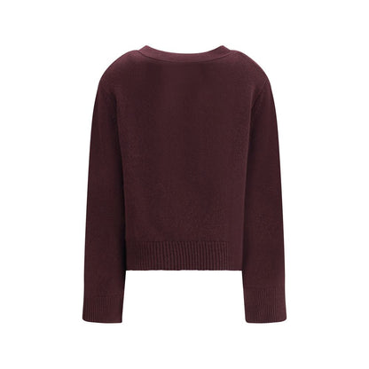 Purple Cashmere Cardigan