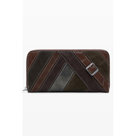 Marrone Poliuretano Women Wallet