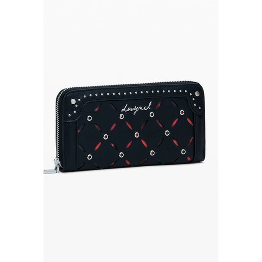 Nero Polyurethane Women Wallet