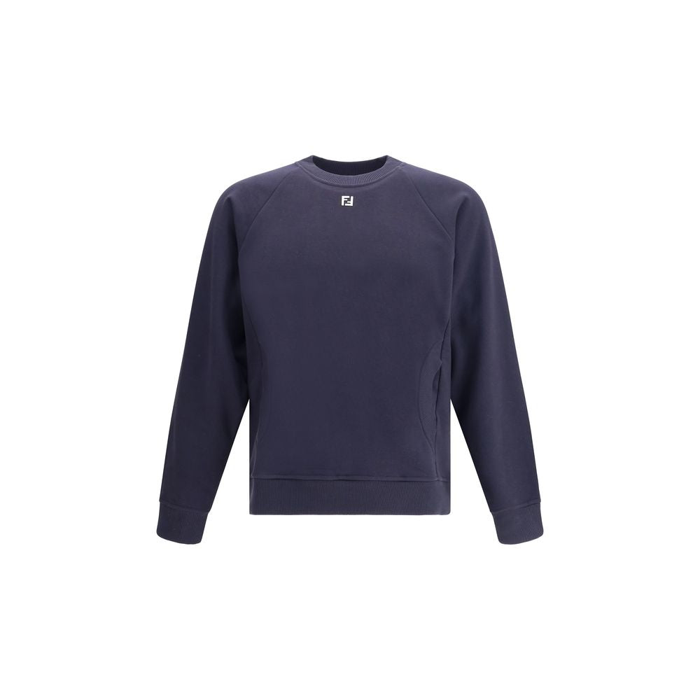 Blue Cotton Sweatshirt