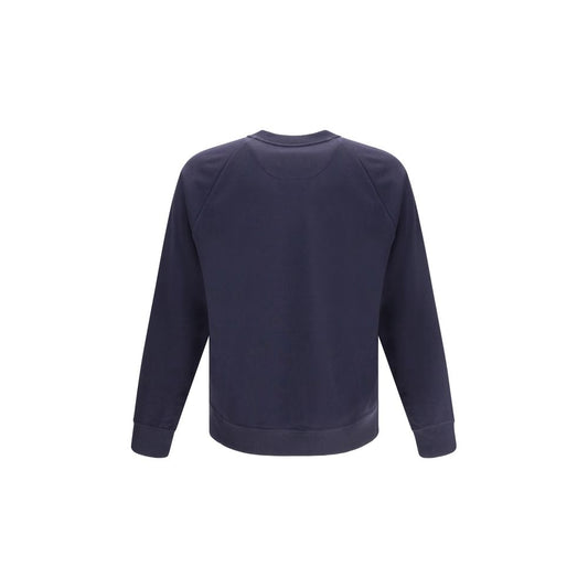 Blue Cotton Sweatshirt