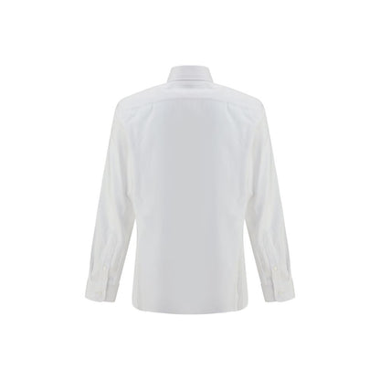 White Cotton Dress Shirt