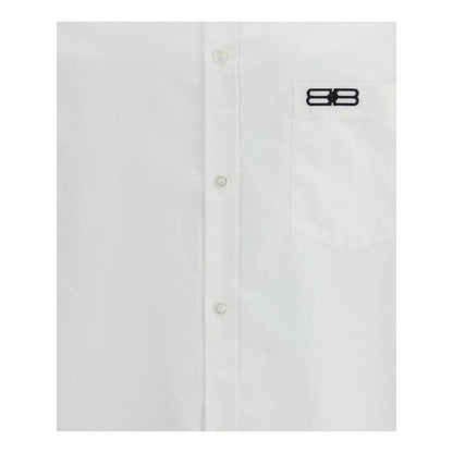 White Cotton Dress Shirt