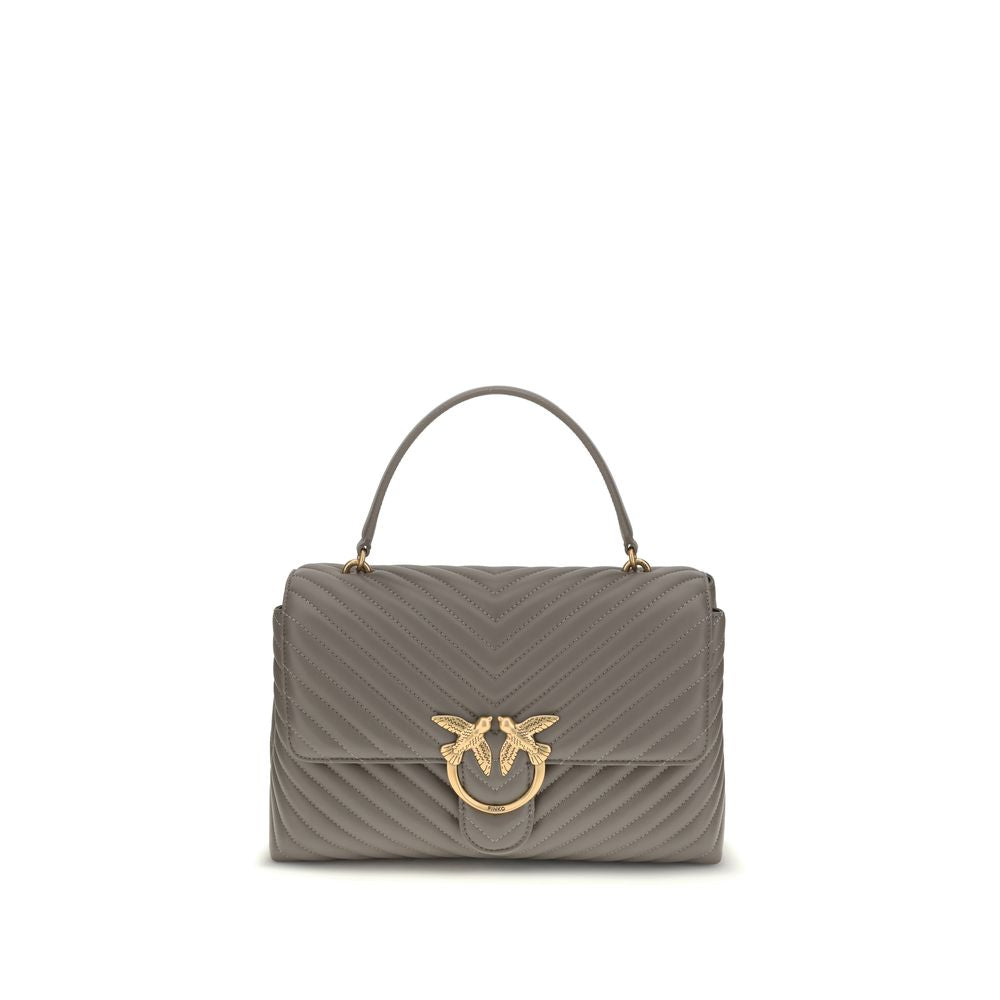 Gray Calf Leather Bos Taurus Handbag