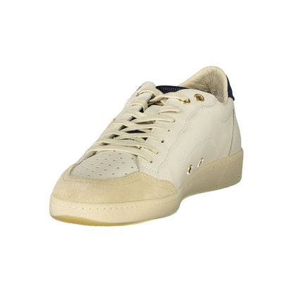 Bianco Polyurethane Men Sneaker