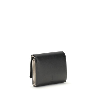 Black Lamb Leather Wallet