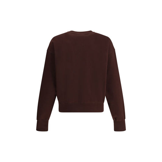 Brown Cotton Sweatshirt