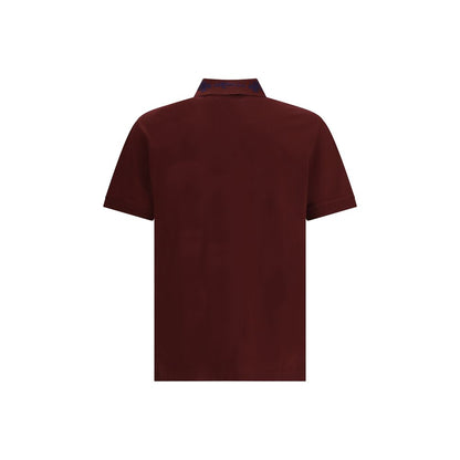 Bordeaux Cotton Polo Shirt