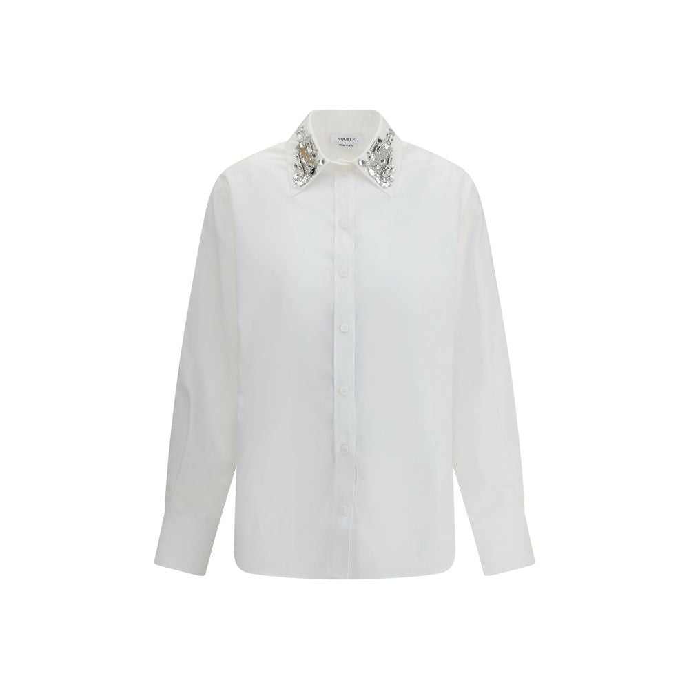 White Cotton Dress Shirt