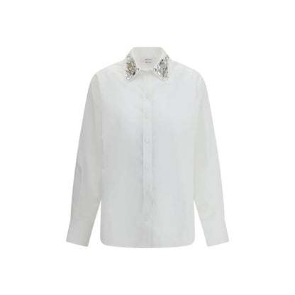White Cotton Dress Shirt