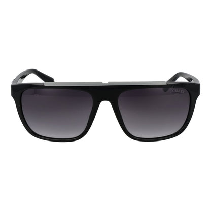 Black Stainless Steel Sunglasses
