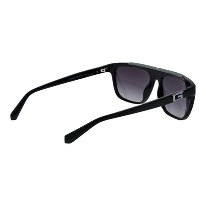 Black Stainless Steel Sunglasses