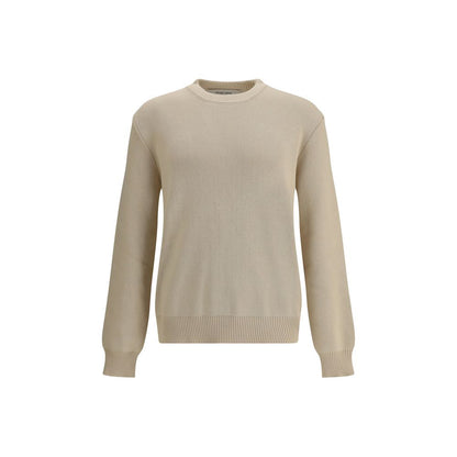 Beige Cotton Sweatshirt