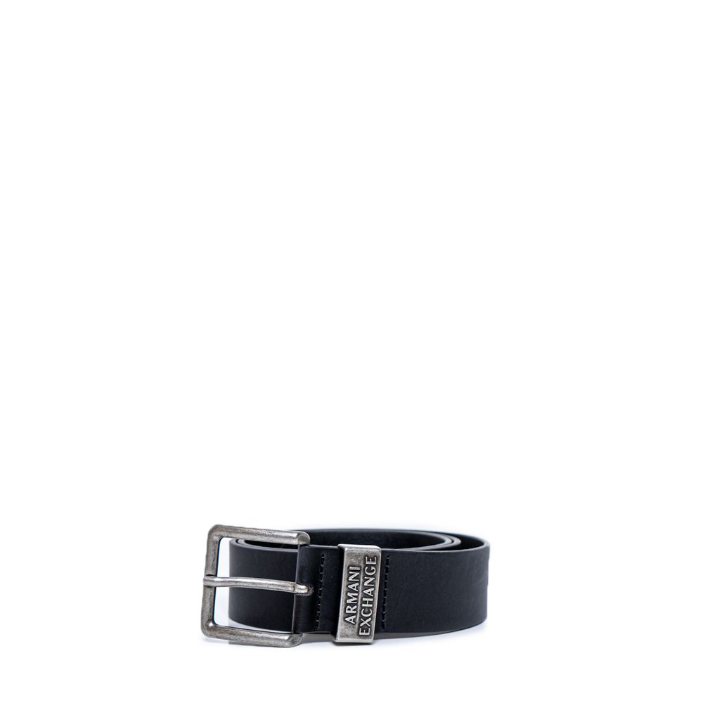 Black Leather Regular Belt