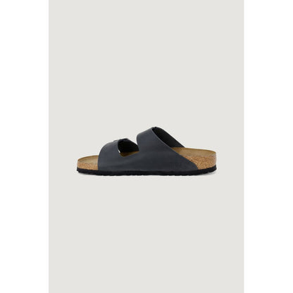 Black Synthetic Slippers