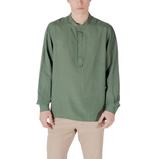 Green Lyocell Shirt