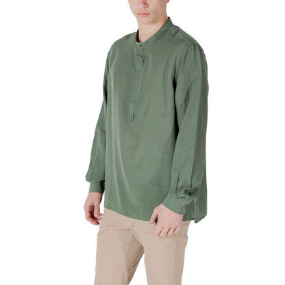 Green Lyocell Shirt