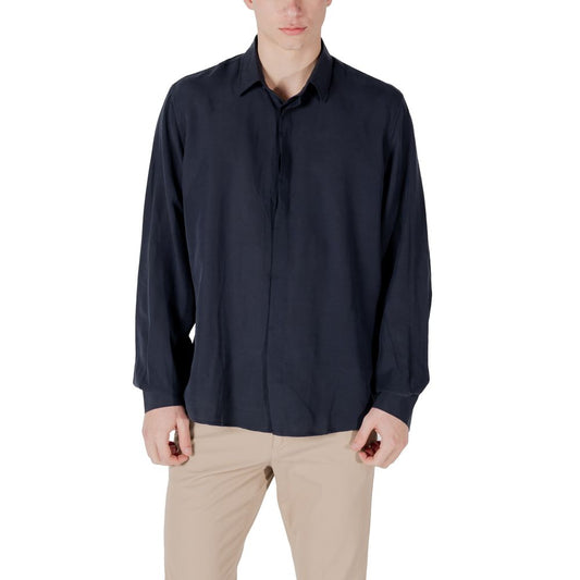Blue Lyocell Shirt