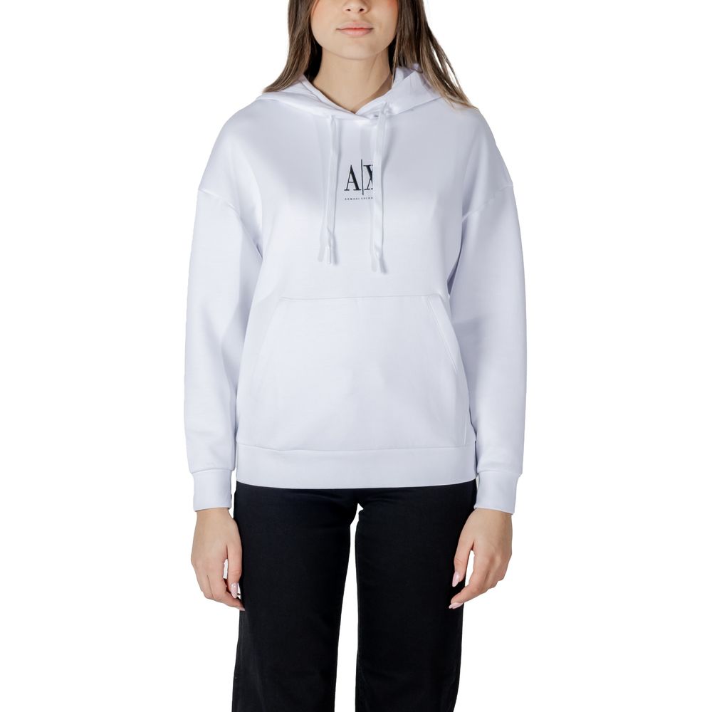 White Cotton Hoodie