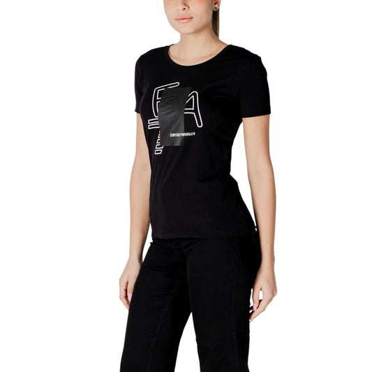 Black Cotton T-Shirt