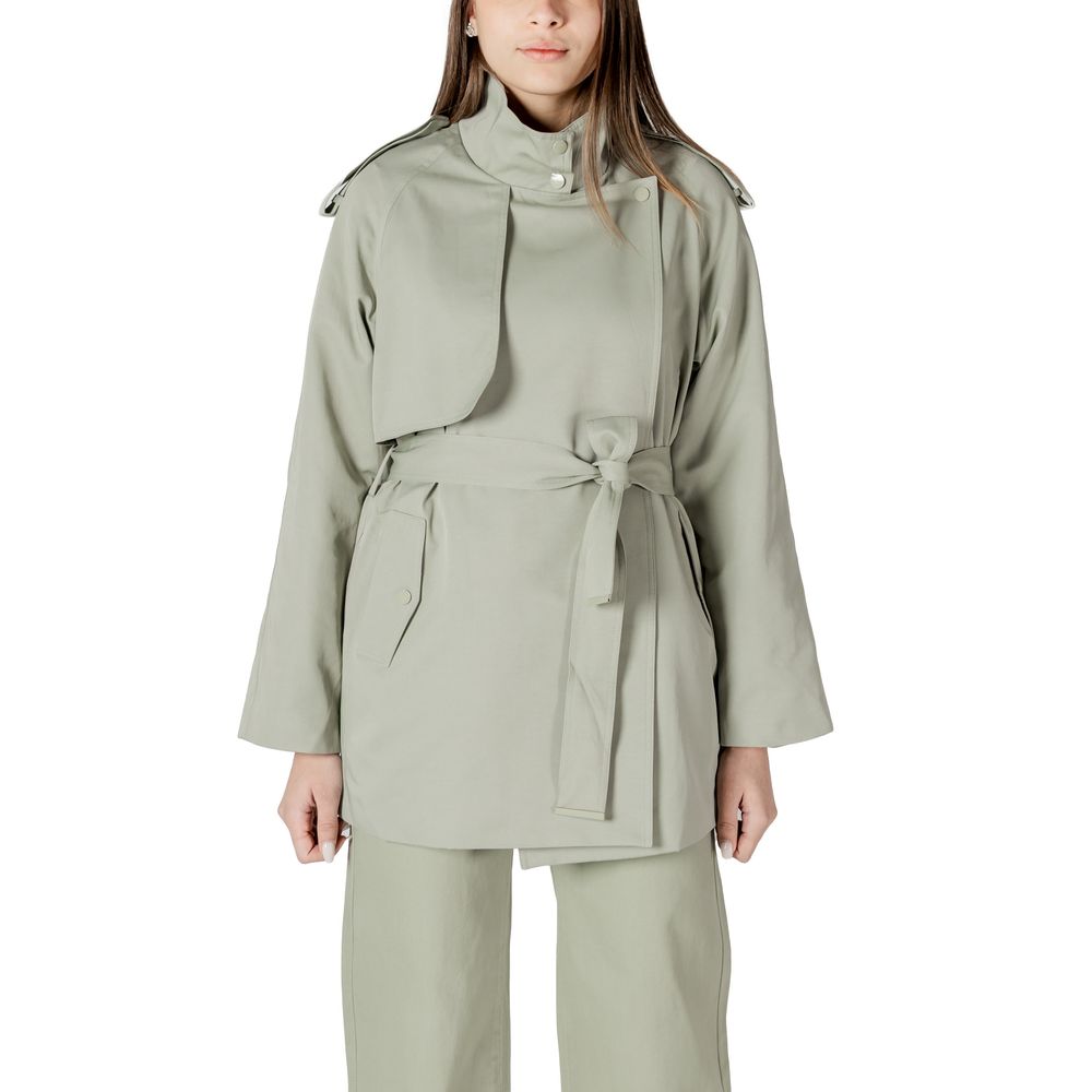 Bicolor Cotton Parka