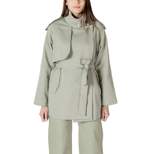 Bicolor Cotton Parka