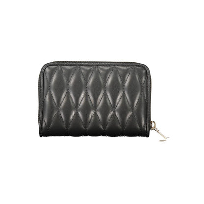 Nero Poliuretano Women Wallet