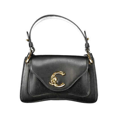 Black Leather Women's Handbag