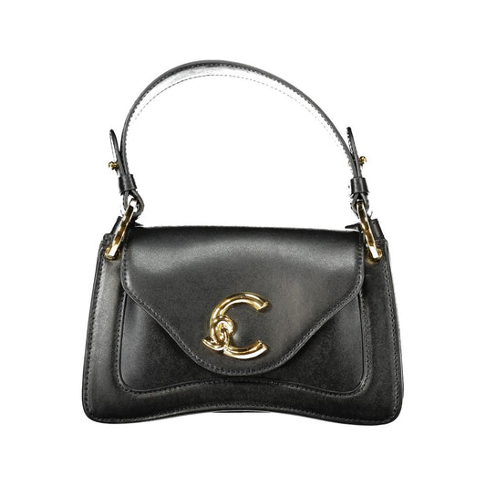 Black Leather Women's Handbag
