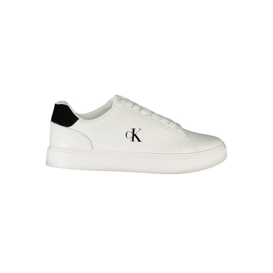 Bianco Polyurethane Men Sneaker