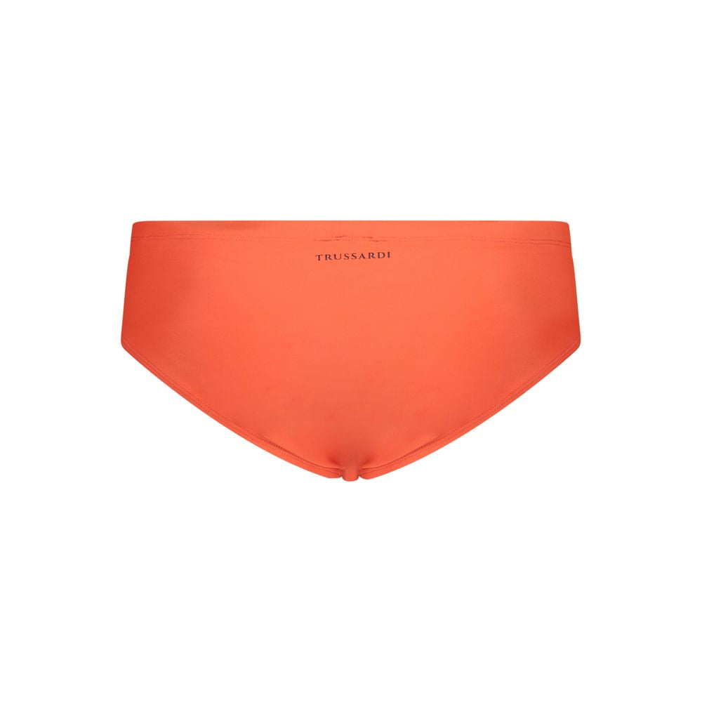 Red Poliammide Men's Swim Briefs