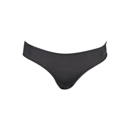 Black Polyamide Women's Swim Brief
