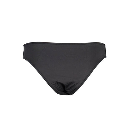 Black Polyamide Women's Swim Brief