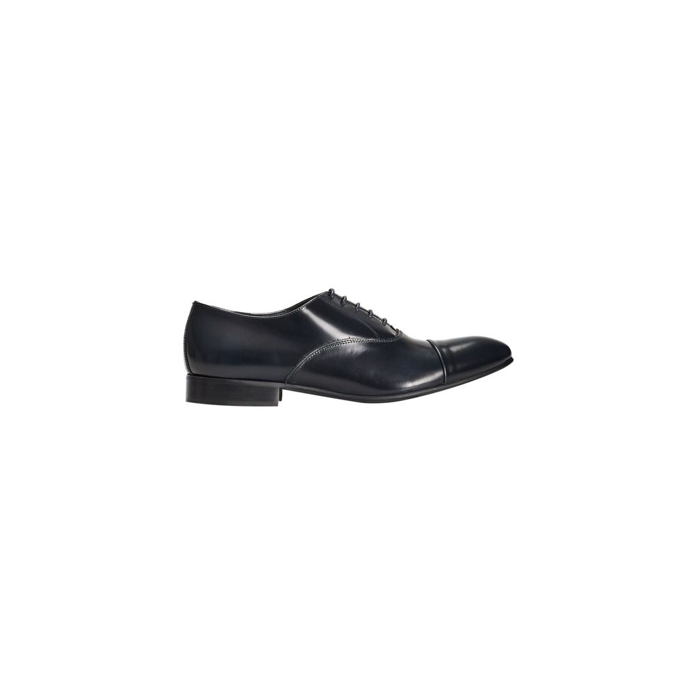 Blue Calfskin Men Loafer