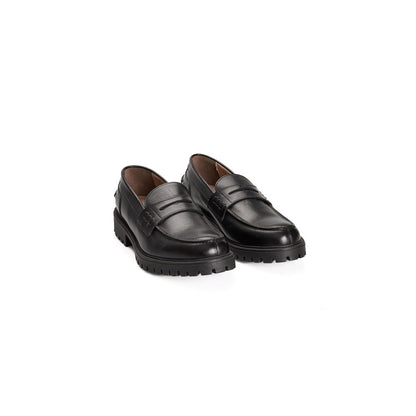 Black Calfskin Men Loafer