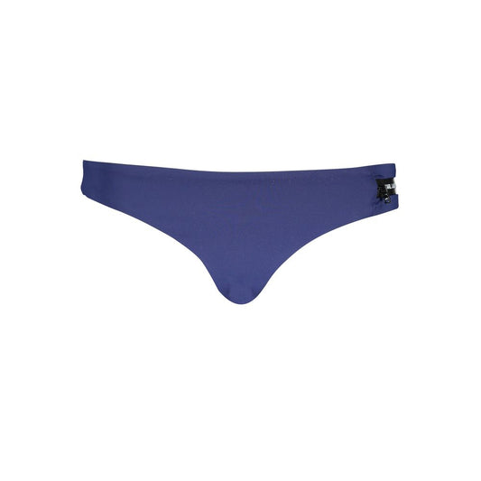Blue Polyamide Women's Swim Brief