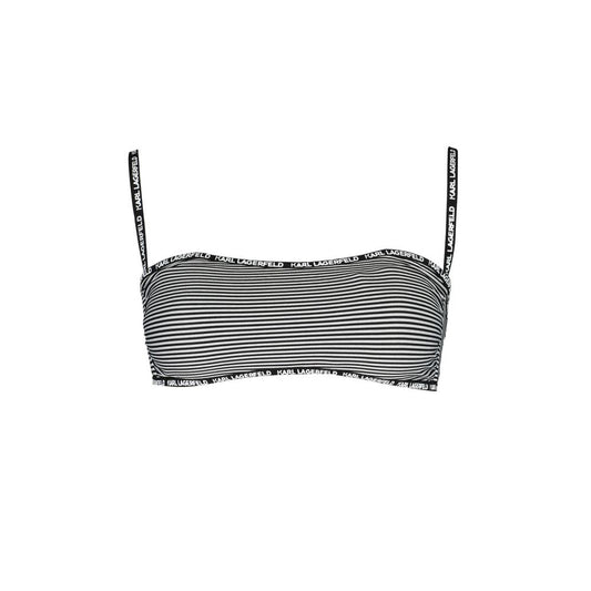 Black Polyamide Women's Swimsuit