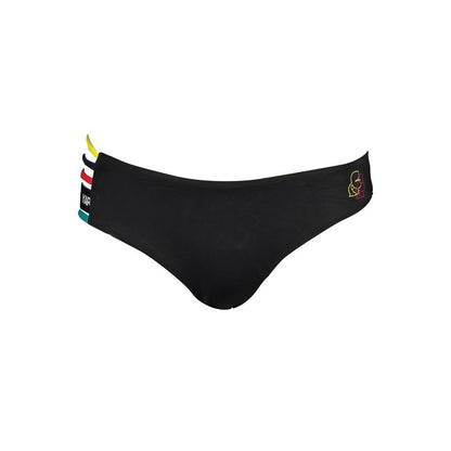 Black Poliammide Women's Swim Briefs