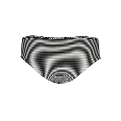 Black Polyamide Women's Swim Briefs