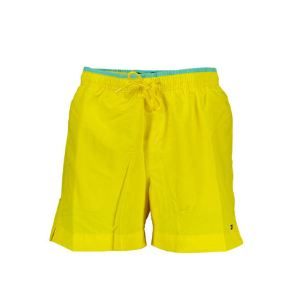 Giallo Nylon Men's Swim Boxer