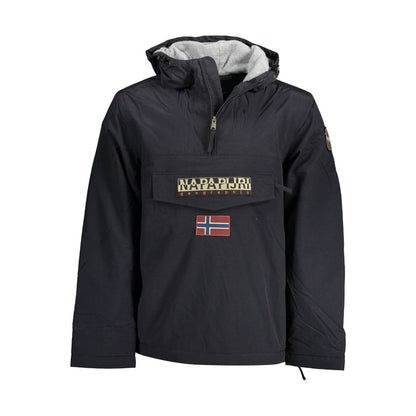 Black Polyamide Men's Jacket