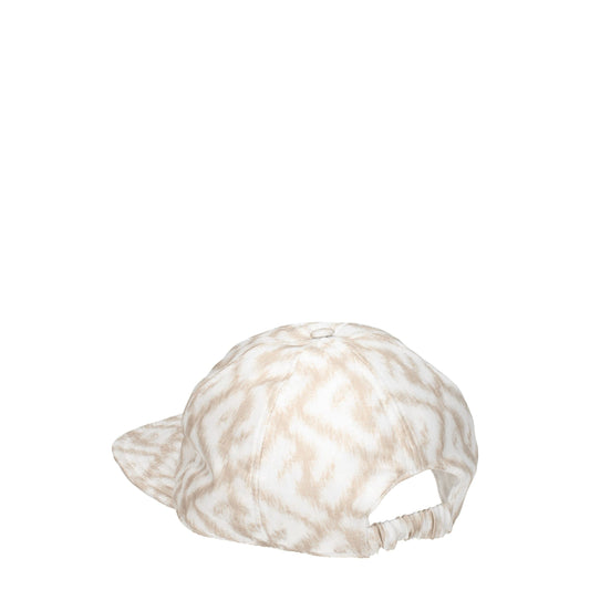 Beige Silk Cap (Baseball Hat)