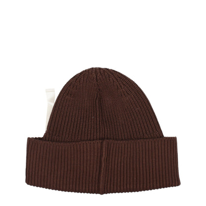 Brown Cotton Beanie